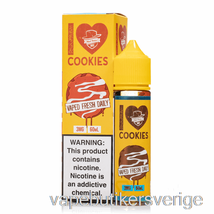 Vape Sverige I Love Cookies - Mad Hatter Juice - 60ml 6mg